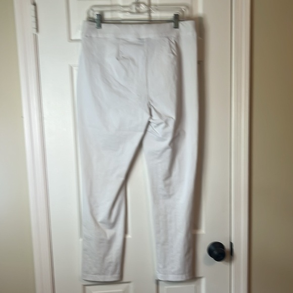 Chico's Travelers Ankle Pant White Size 1 - Picture 7 of 11